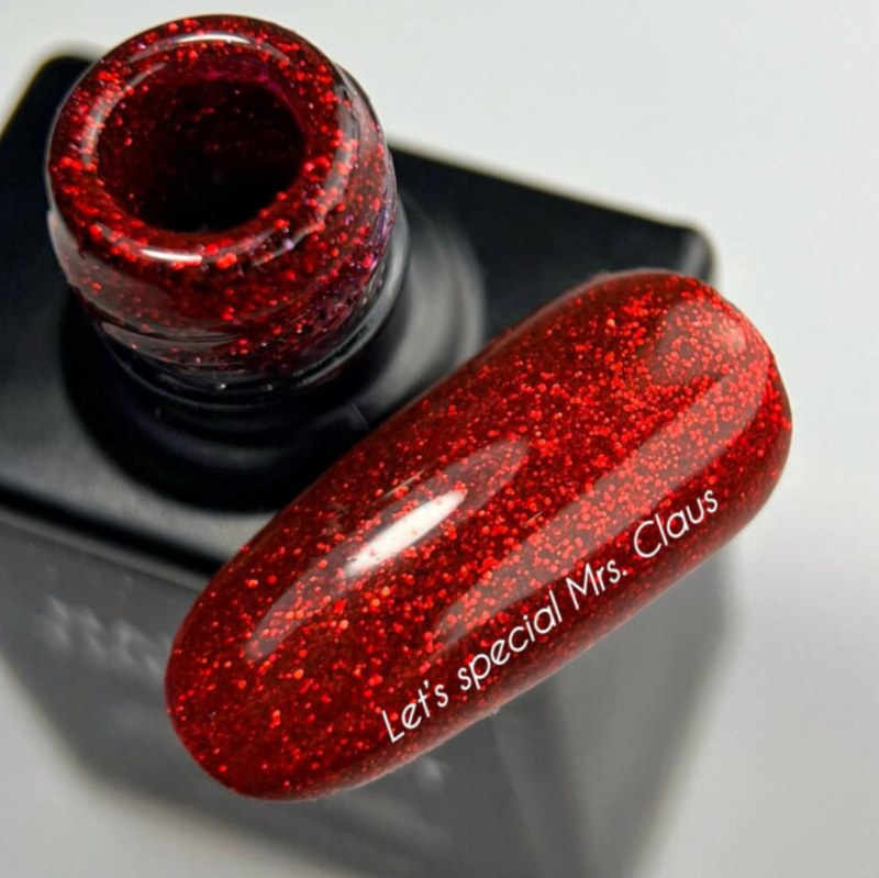 NAILSOFTHEDAY Let’s special Mrs. Claus, 10ml — Photo 2