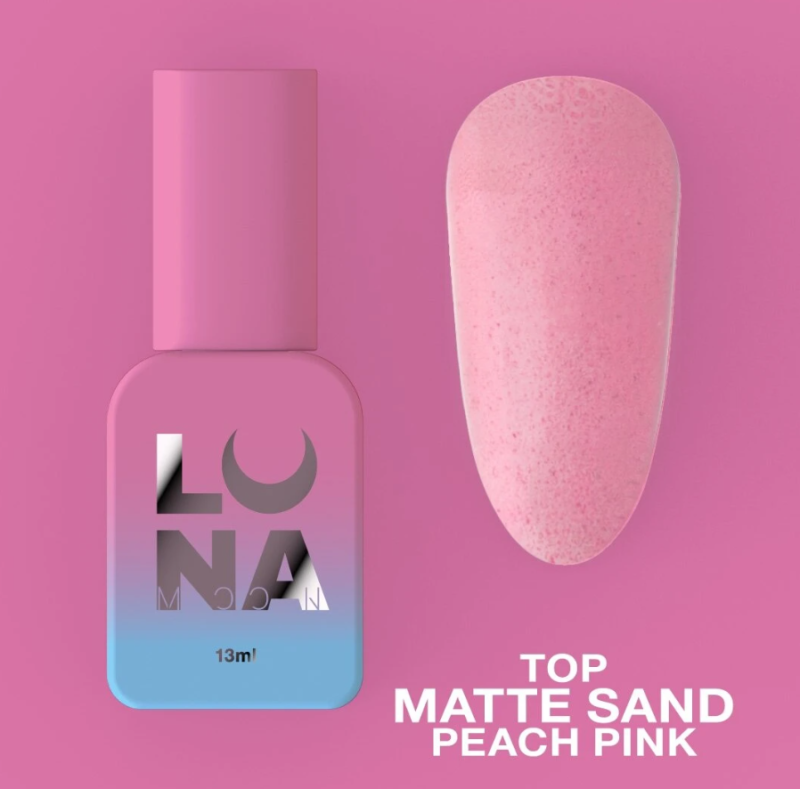 Luna Top Matte Sand Peach, 13ml — Photo 2