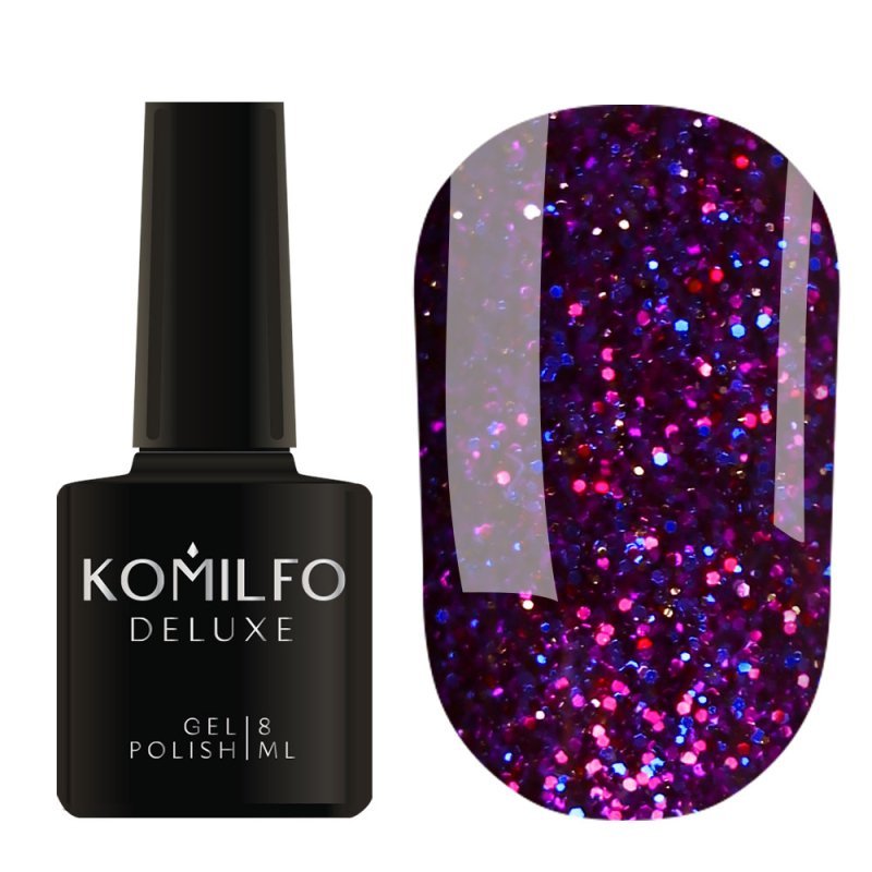 Esmalte Semipermanente Komilfo Stardust Glitter 004, 8ml — Photo 2