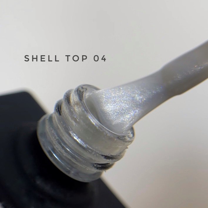 NAILSOFTHENIGHT Shell Top 04, 10ml — Photo 3