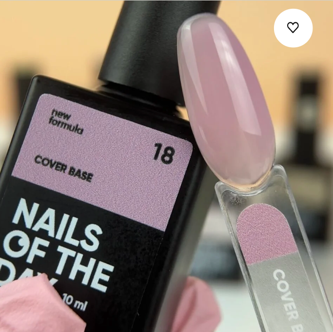 NAILSOFTHEDAY Cover base 18, 10ml new formula — Photo 2