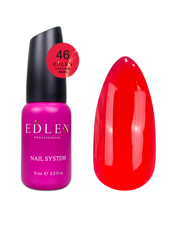 Edlen Cover Base 46 Neon, 9ml — Photo 2