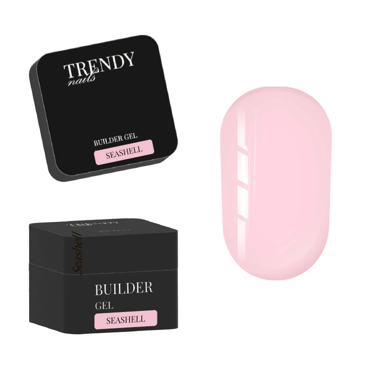 Trendy Nails Builder Gel in a bottle Seashell, 30ml — Photo 2