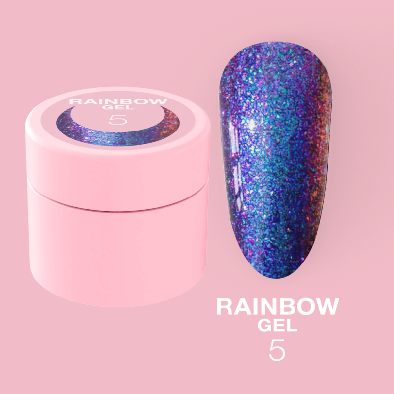 LunaMoon Rainbow Gel 05, 5ml — Photo 2