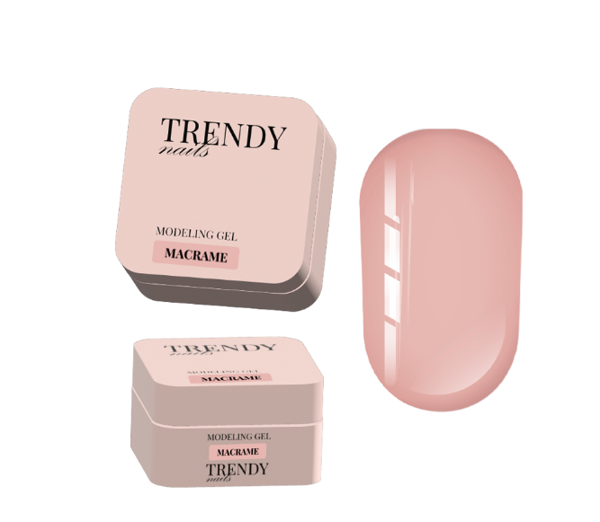 Trendy Nails Modeling Gel &quot;Boho&quot; Macrame, 50ml — Photo 2
