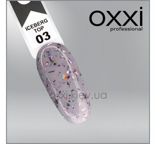 OXXI Iceberg top No wipe N3, 10 ml — Photo 2