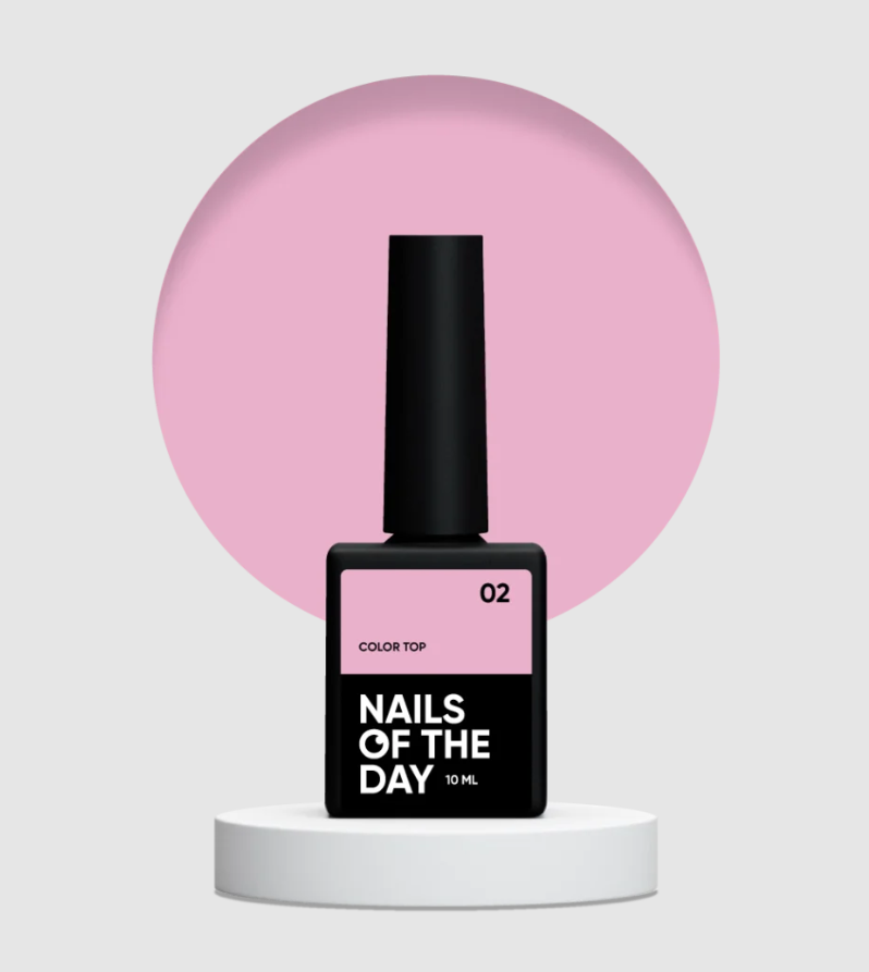 NAILSOFTHEDAY Color Top 02, 10ml — Photo 2