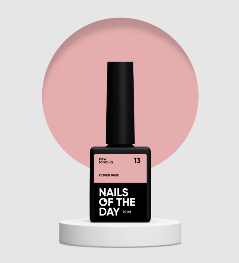 NAILSOFTHEDAY Cover base 13, 10ml new formula — Photo 2