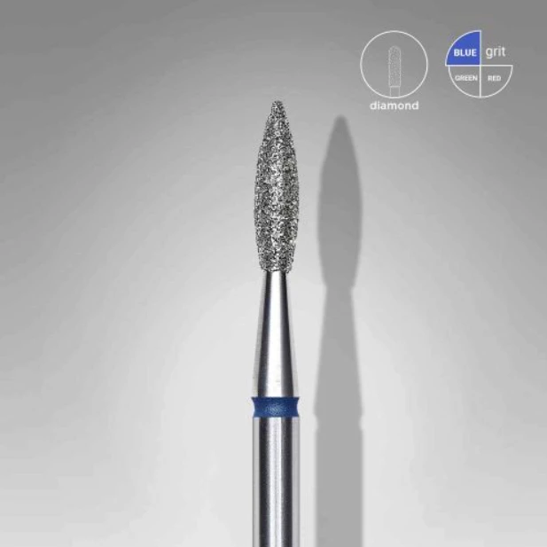 Punta Diamante Staleks FA11B023/8 «Flama Afilada» 2.3 mm azul — Photo 2