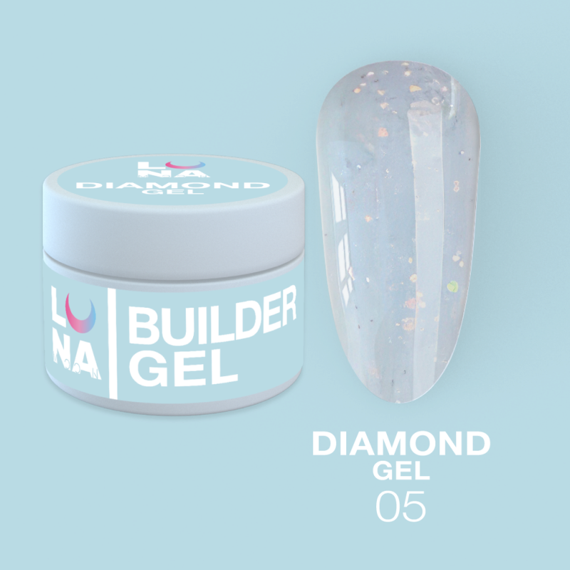 LunaMoon Diamond Gel 05, 15ml — Photo 2