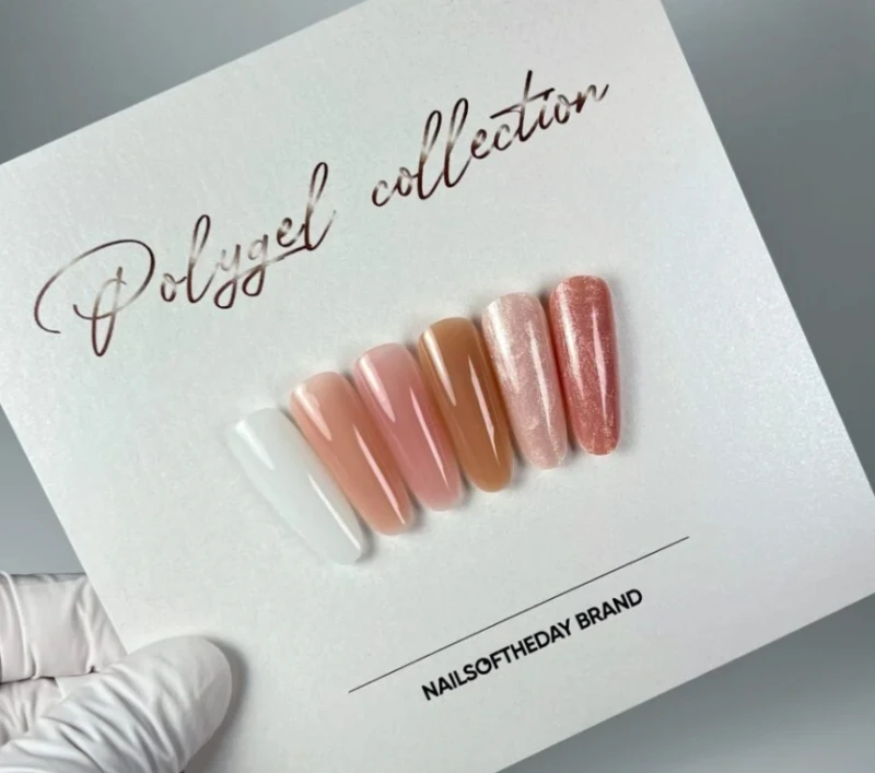 NAILSOFTHEDAY Polygel Shimmer 08, 30g — Photo 5