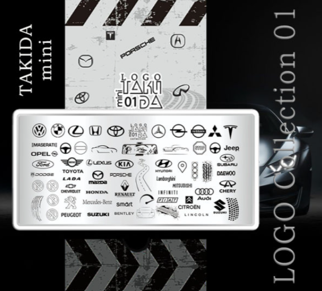 TakiDa Placa Mini para Estampar Logo 01 — Photo 2