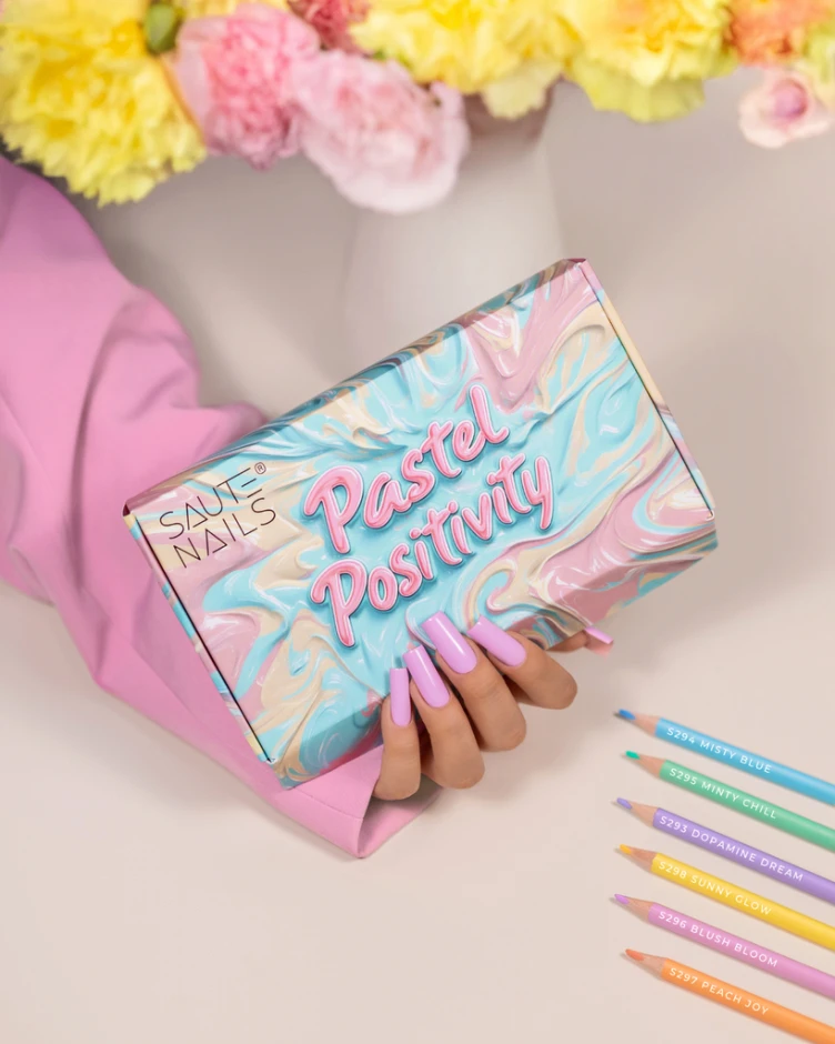Saute Nails Coleccion Pastel Positivity (5+1) — Photo 2