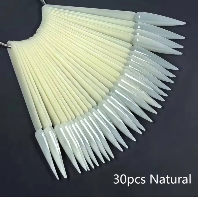 Tips Muestrario Stiletto 30uds (natural) — Photo 2