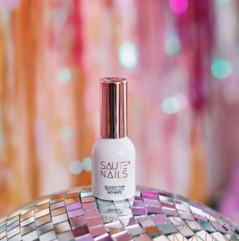 Saute Glossy Top No Wipe, 8ml — Photo 2