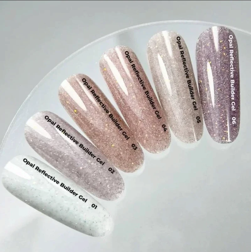 NAILSOFTHEDAY Opal Reflective Builder Gel 04, 15ml — Photo 3