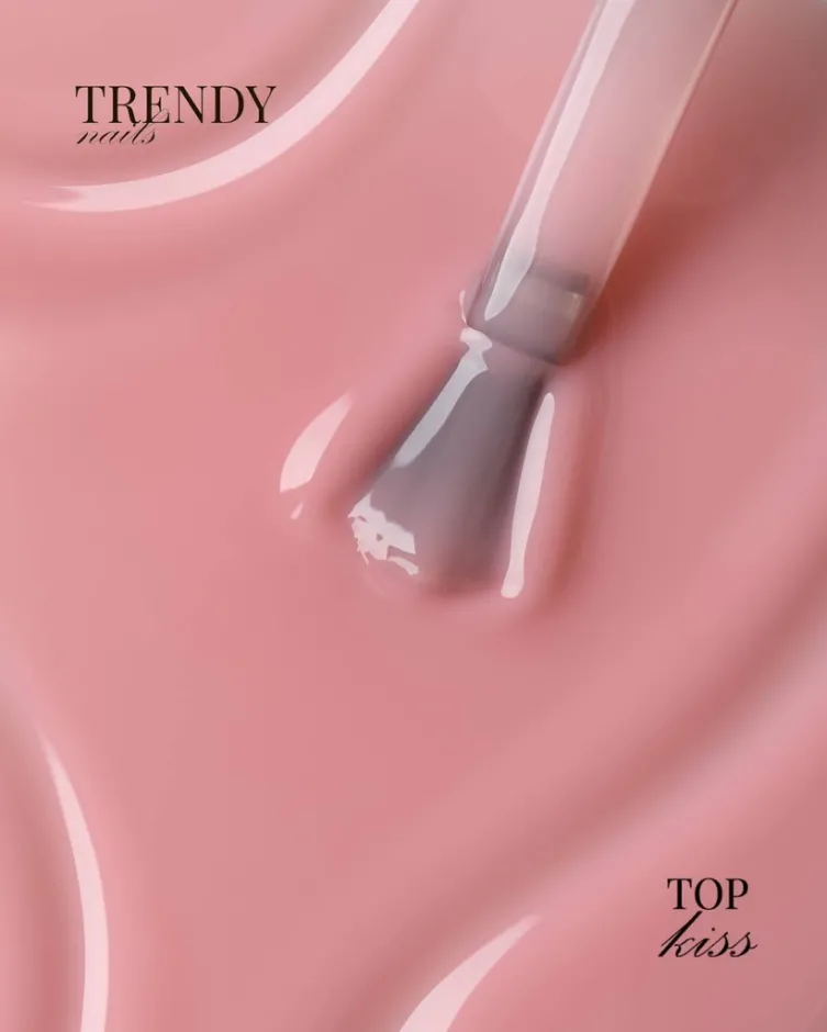 Trendy Nails Top No Wipe Kiss, 10ml — Photo 2
