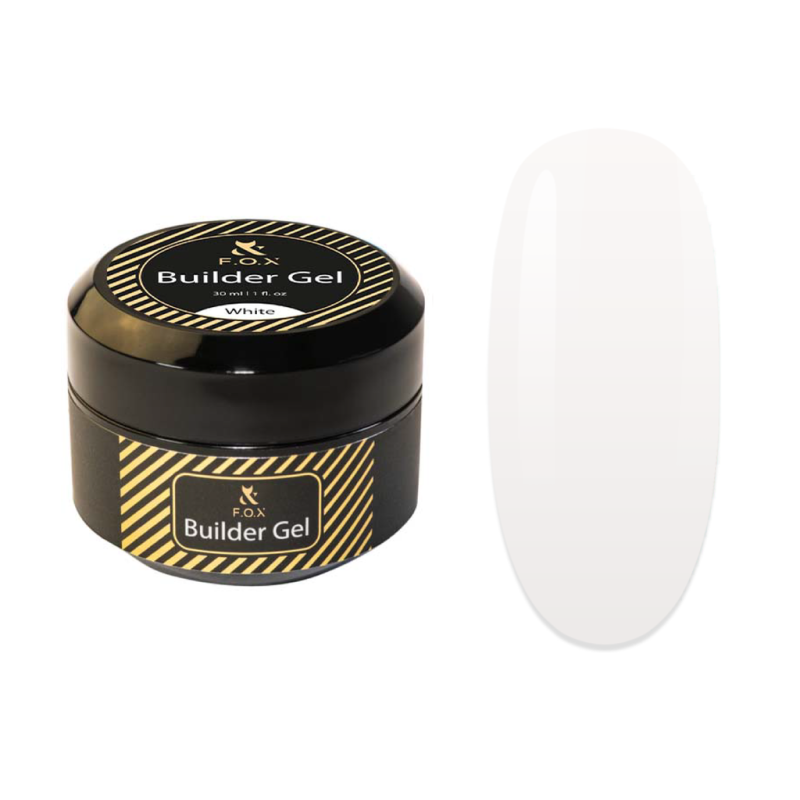 F.O.X Builder gel White, 30ml — Photo 2