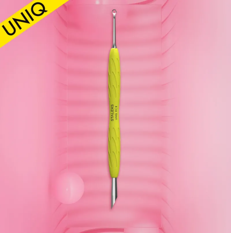 Staleks Empujador Para Manicura Con Mango De Silicona "Gummy" UNIQ 11/2 — Photo 2