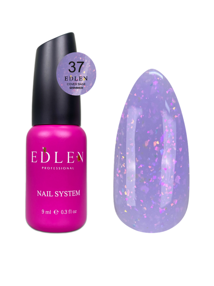Edlen Cover Base 37 Shimmer, 9ml — Photo 2
