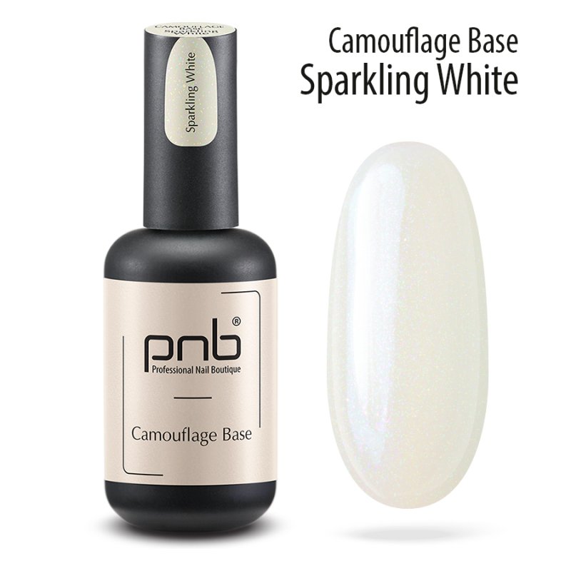 PNB Camouflage Base Sparkling White, 17ml — Photo 2