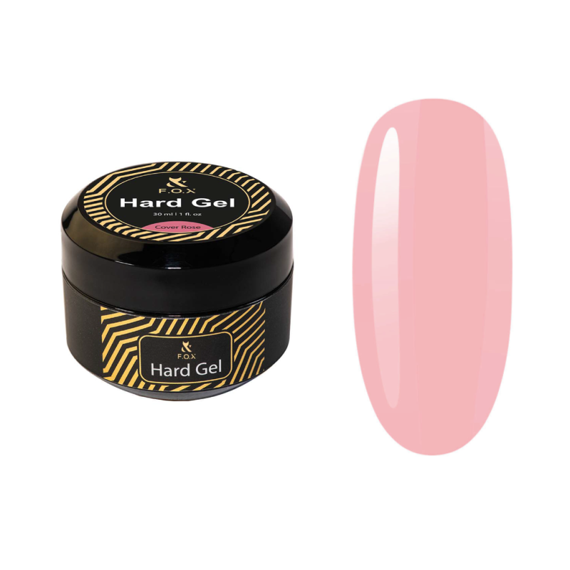 F.O.X Hard gel Cover Rose, 15ml — Photo 2