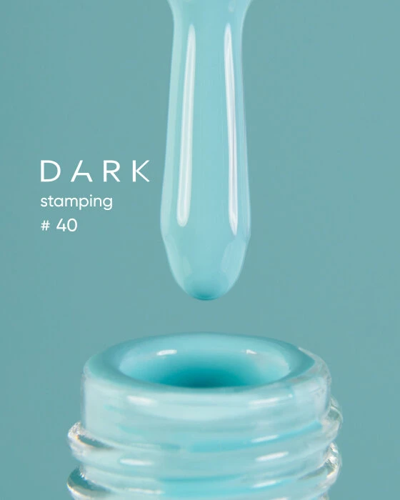 Dark by Rior Esmalte para Estampar 40 Tiffany, 8ml — Photo 2