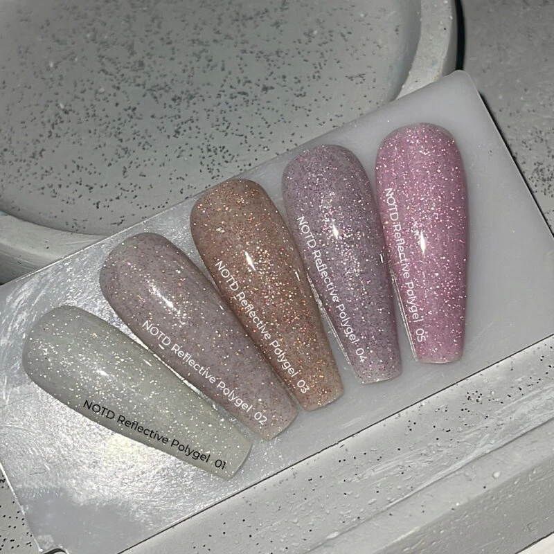 NAILSOFTHEDAY Reflective Polygel 03, 15ml — Photo 4