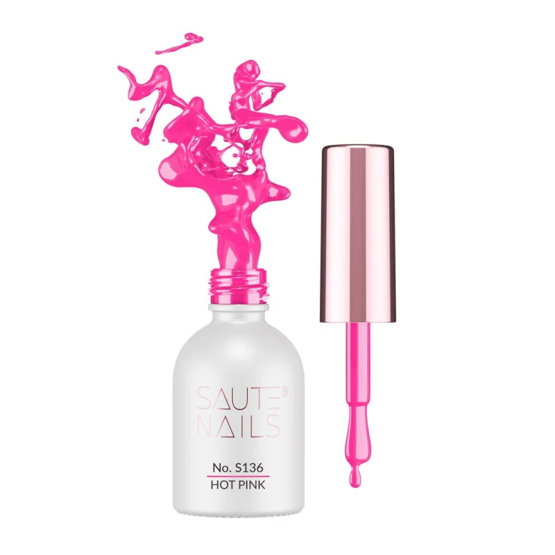 Saute Nails Esmalte semipermanente S136, 8ml — Photo 4