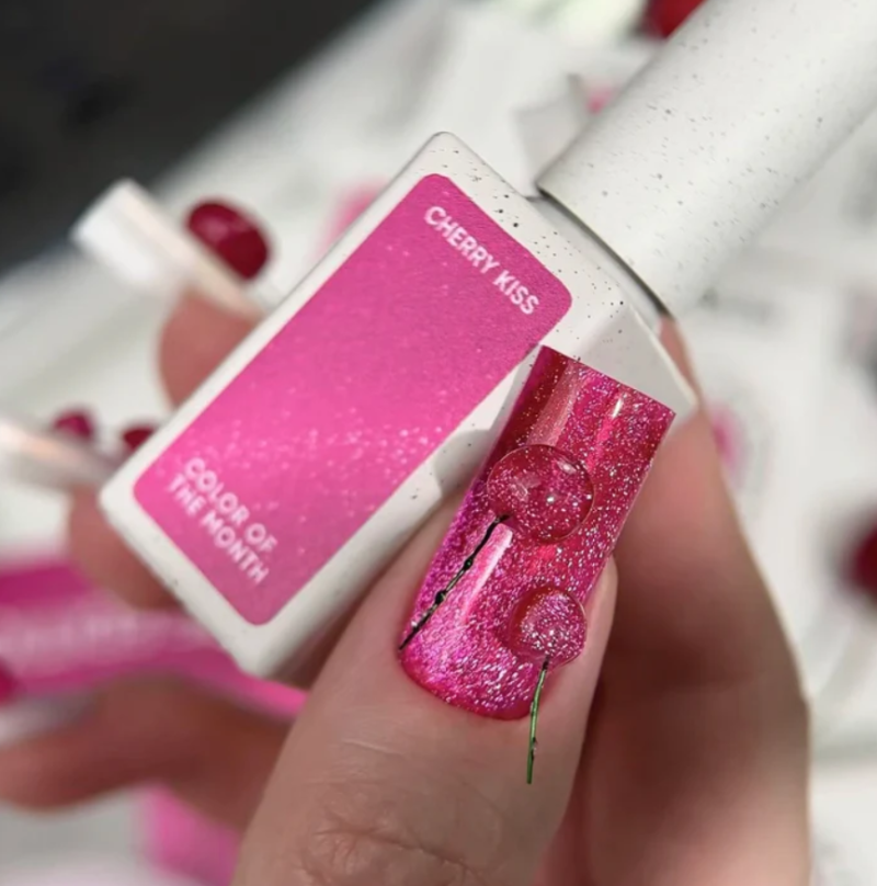 NAILSOFTHEDAY Color of the month Junio 2025 Cherry Kiss, 10ml — Photo 5