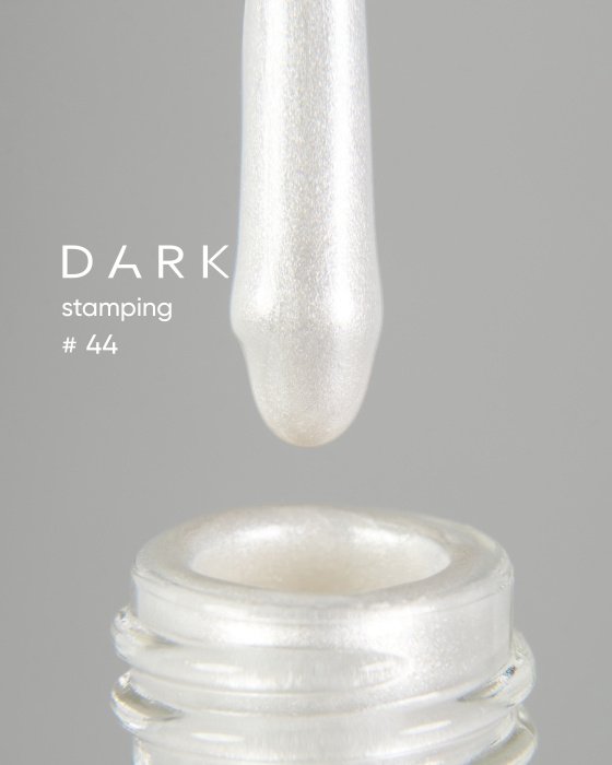 Dark by Rior Esmalte para Estampar 44 Blanco Perla, 8ml — Photo 2