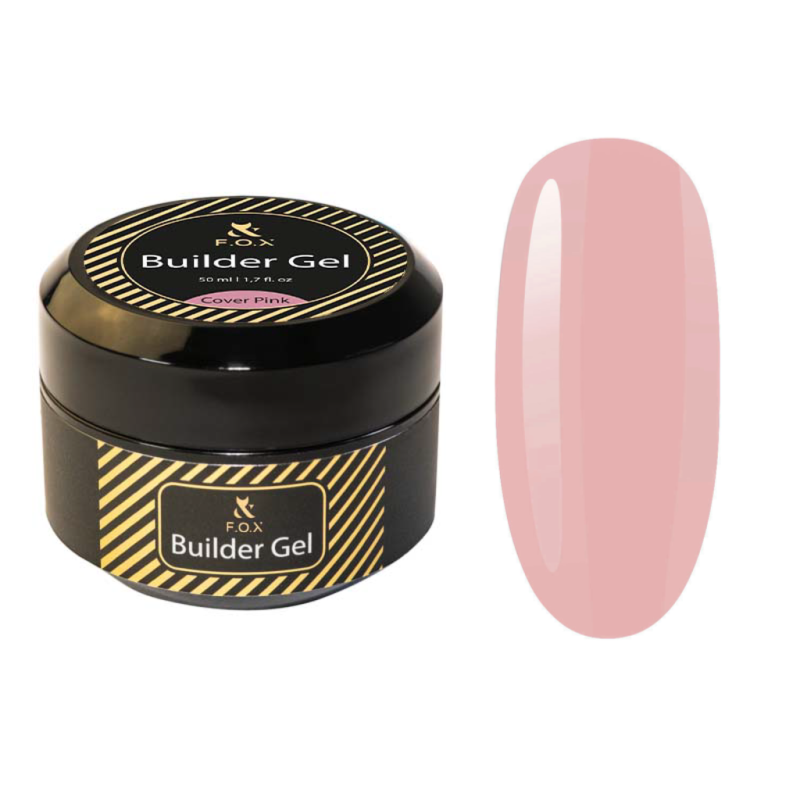 F.O.X Builder gel Cover Pink, 50ml — Photo 2