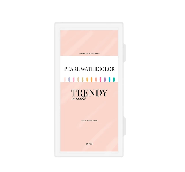 Trendy Nails Pinturas de Acuarela Pearl — Photo 2
