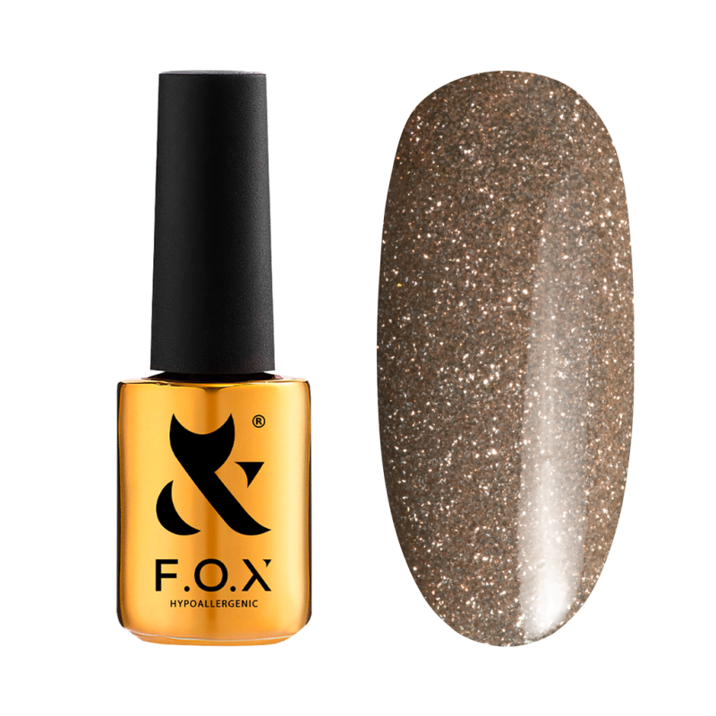 Esmalte semipermanente F.O.X. Sparkle 003, 7 ml — Photo 2