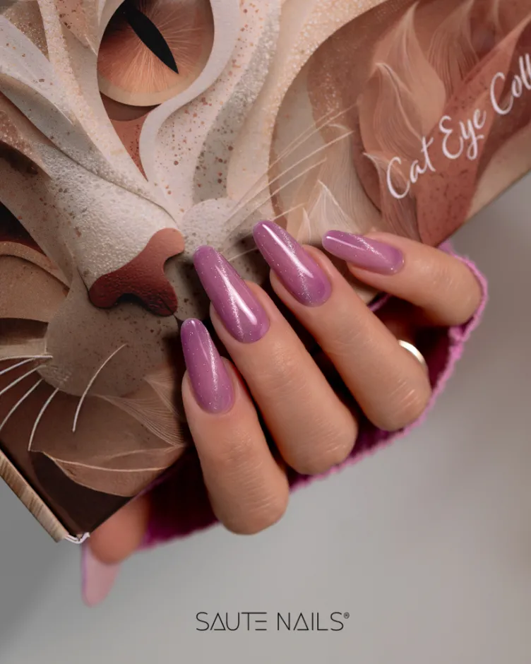 Saute Nails Esmalte semipermanente Cat Eye E12, 8ml — Photo 3