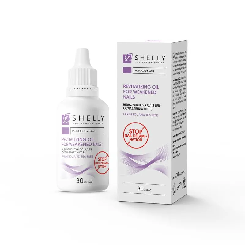 Shelly Revitalizing oil for weakened nails, 30ml — Photo 2
