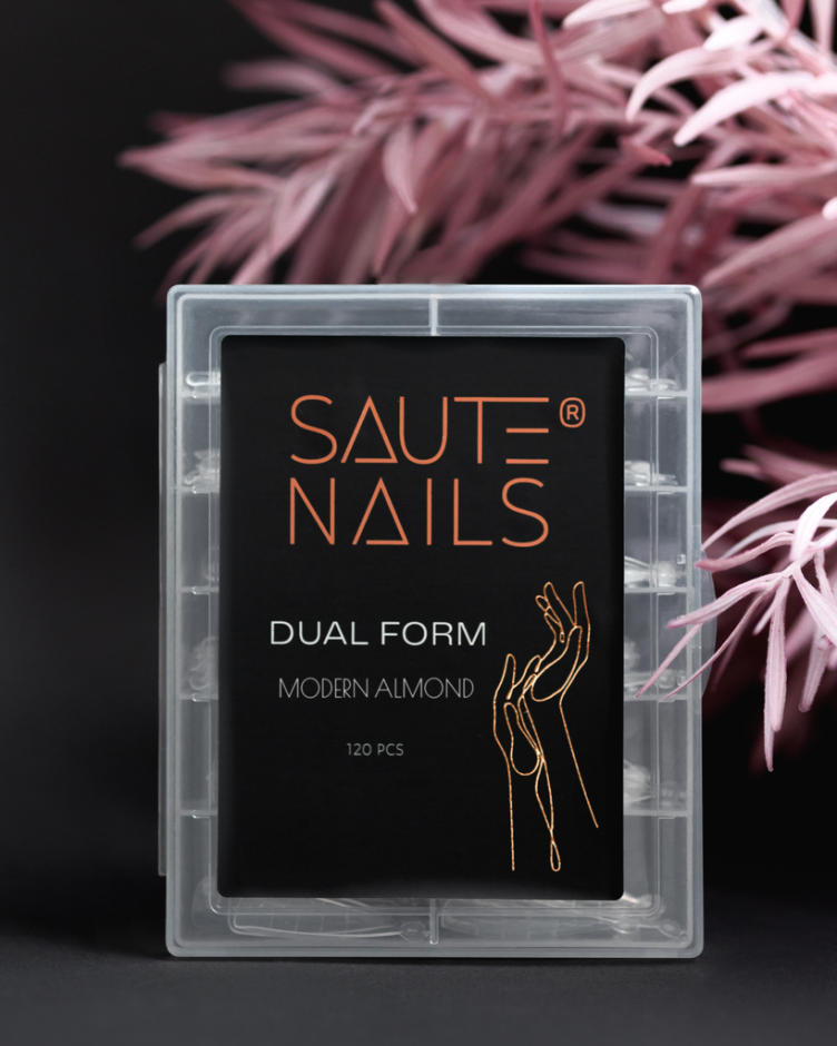 Saute Nails Dual Form Modern Almond 120 pcs — Photo 2