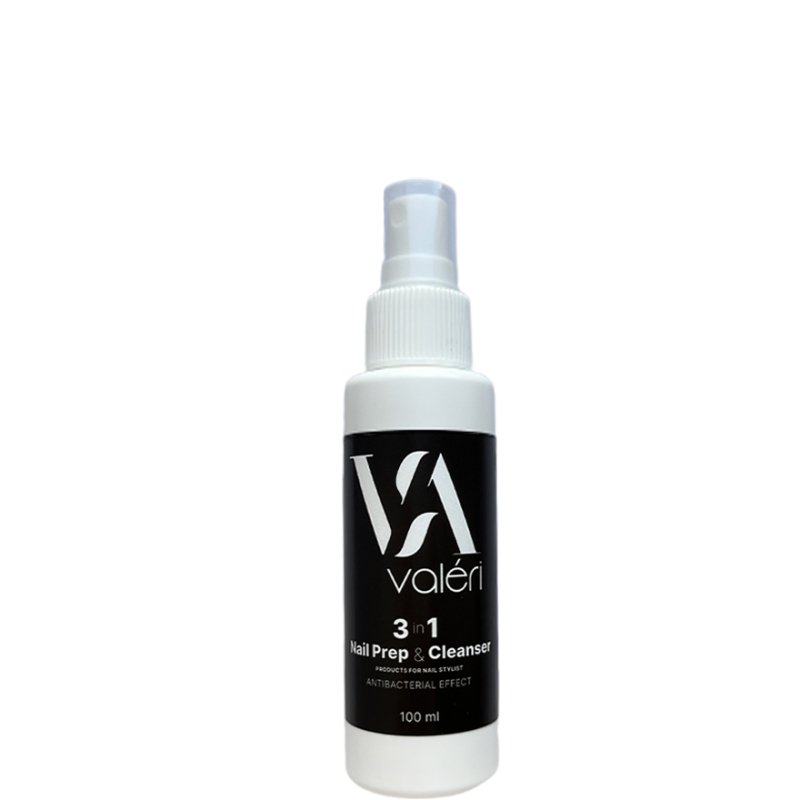 Valeri 3в1 Nail Prep &amp; Cleanser, spray 100ml — Photo 2