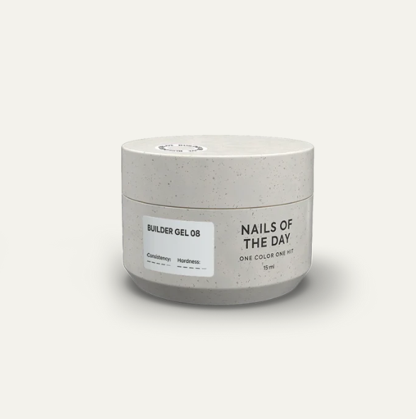 NAILSOFTHEDAY Builder Gel 08, 15ml — Photo 2