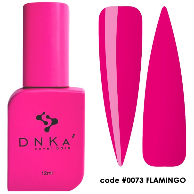 DNKa Cover Base 0073 Flamingo 12 ml — Photo 2