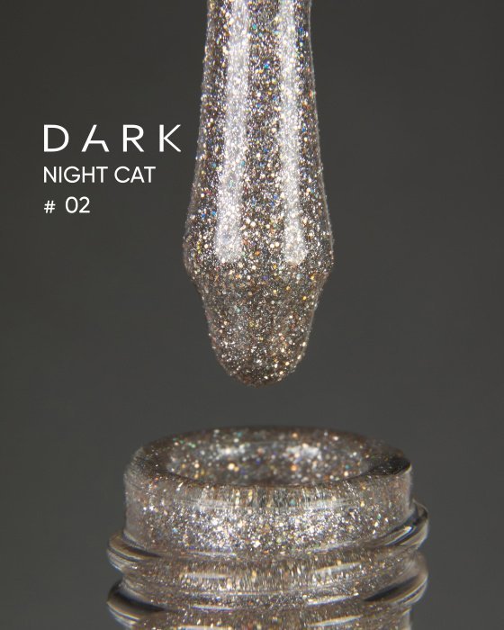 Dark by Rior Esmalte Semipermanente Night Cat Eye 02, 10ml — Photo 2
