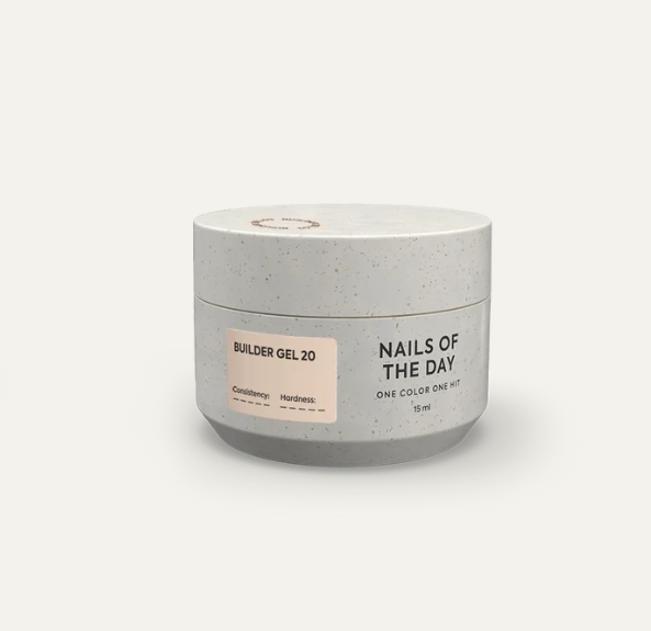 NAILSOFTHEDAY Builder Gel 20, 15ml — Photo 2