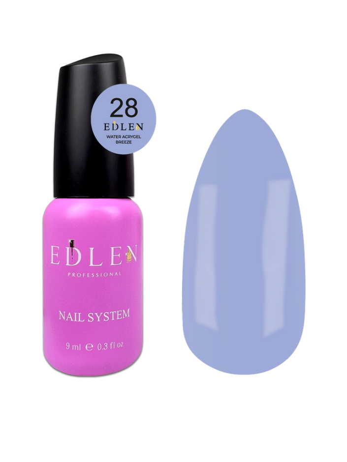 Edlen Water Acrygel 28 Breeze, 9ml — Photo 2