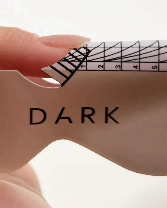 Dark by Rior Nail Forms de Papel, 300uds (Largos) — Photo 4