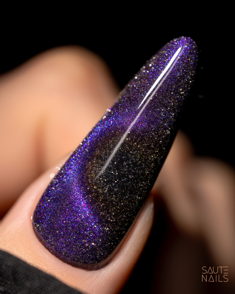 Saute Nails Esmalte semipermanente Cat Eye E03, 8ml — Photo 2