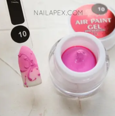 NailApex Air Paint Gel 10, 5g — Photo 2