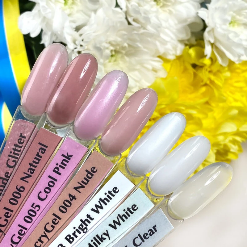 Komilfo AcryGel №004 Nude, 30g — Photo 3