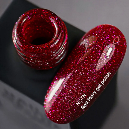 NAILSOFTHENIGHT Esmalte Semipermanente Red Mary, 10ml — Photo 2