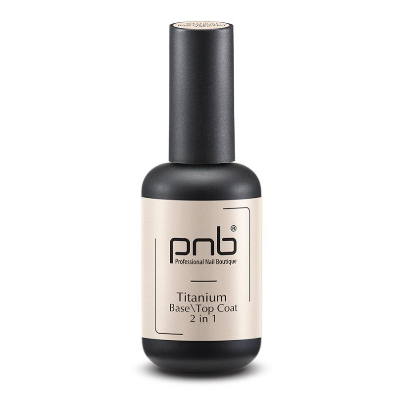 UV Titanium Base\Top Coat 2 in 1, 8ml — Photo 2