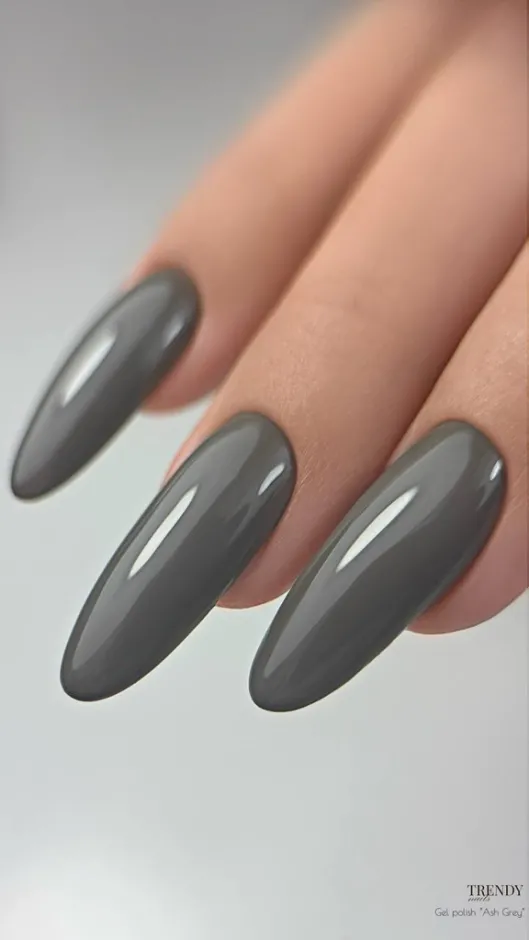 Trendy Nails Esmalte Semipermanente Ash Grey, 10ml — Photo 3